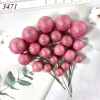 40 viên bi nhũ hồng đậm TP