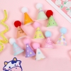 Set 10 mũ bông mini mẫu chấm bi
