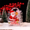 Hộp Nhựa Trong  Hình Ông Già Noel
