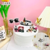 SCG-Set cắm cố gái LV ô tô trắng.