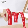 Ruybang chanel đỏ tươi 2.5cm dài 50m