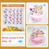 Khuôn socola Hello kitty hộp nhỏ