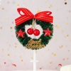 QC - que cắm merry christmas mẫu 4
