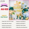 Bóng chữ AQ-025 TP