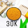 Lọ 100gr Kẹo Đường Tròn 2mm Vàng