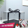 Chỉ Bán Shoppe Hộp meka 3 chi tiết đế đen nắp trong 26*26*18 + 3M Ruybang