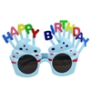 Kính mắt happy birthday xanh