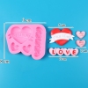 Khuôn Silicon LOVE Trái Tim TQ