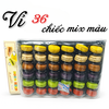 Vỉ 36 chiếc bánh macaron mix màu VN