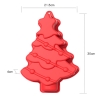 Khuôn Đổ Silicon Đỏ Noel Hình Cây Thông Ngôi Sao