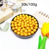 Keo - bi đường tròn vàng 8mm (100gr )