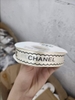 Ruybang chanel trắng sữa kẻ sóng khổ 2.5cm,45m.