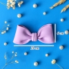 Nơ Đất Sét Tím 13 Cm