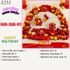 Bóng chữ Cổng vòm song Hỷ 01 TT