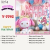 Bóng chữ Thỏ Melody hồng Y7792