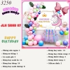 Bóng chữ phông nền ngựa Unicorns nơ 07 TT.