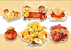 SCG - set cắm thần tài cây tiền vàng.