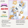 Bóng chữ AQ-019 TP