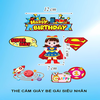 SCG - Set Cắm Bé Gái Siêu Nhân TP