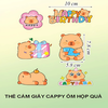 SCG - Set Cắm Capybara Ôm Hộp Quà TP