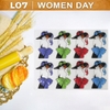 Khuôn socola happy woman day L07