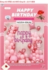 Bóng chữ HPBD hồng đỏ 6806 TT