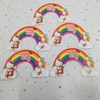 SCG - Set cắm 10 cầu vồng giấy - mèo kitty