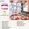 Bóng chữ LOVE bạc 6815 TT