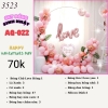 Bóng chữ AQ-022 TP