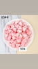 500gr kẹo xốp tim hồng trắng.
