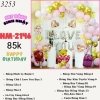 Bóng Chữ  I LOVE YOU chữ Bạc 2146 TT