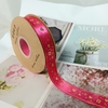 Ruybang Love tim hồng đậm 2.5cm 50m