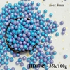 Keo - kẹo đường tròn tím xanh size 8mm ( 100gr )