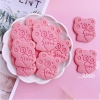 Bánh Quy Tạo Hình Heo Love Hồng M18