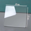 Tấm nhựa mica vuông trong suốt 10x10cm, TQ