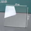 Tấm nhựa mica vuông trong suốt 10x10cm, TQ