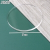 Tấm nhựa mica tròn trong suốt đường kính 8cm TQ