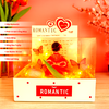 Combo Hộp Romantic Trắng + Phôi Cô Gái 5 Ống Tiền + Thành Phần