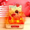 Combo Hộp Romantic Trắng + Phôi Cô Gái 5 Ống Tiền + Thành Phần