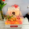 Combo Hộp Romantic Trắng + Phôi Cô Gái 10 Ống Tiền + Thành Phần