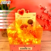 Combo Hộp Romantic HỒNG + Phôi Cô Gái 5 Ống Tiền + Thành Phần