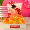Combo Hộp Romantic TRẮNG + Phôi Cô Gái 5 Ống Tiền + Thành Phần
