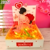 Combo Hộp Romantic TRẮNG + Phôi Cô Gái 5 Ống Tiền + Thành Phần