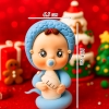 Em Bé Rắn Xanh Dương Chibi Đất Sét