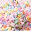 Lọ 100gr Kẹo Đường Mix Kem Que Nhiều Màu
