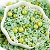 Lọ 100gr Kẹo Đường Mix Hoa Xanh Lá