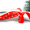 Ruy Băng Noel Đỏ In Chữ MERRY CHRISTMAS (1cm-22m) M2