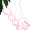 Set 4 que cắm nhựa xoắn dẻo Hồng Pastel