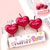 Vỉ 3 Nến Tim Đỏ Love You TQ