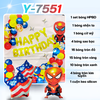 Bóng Chữ HPBD Người Nhện Y-7551